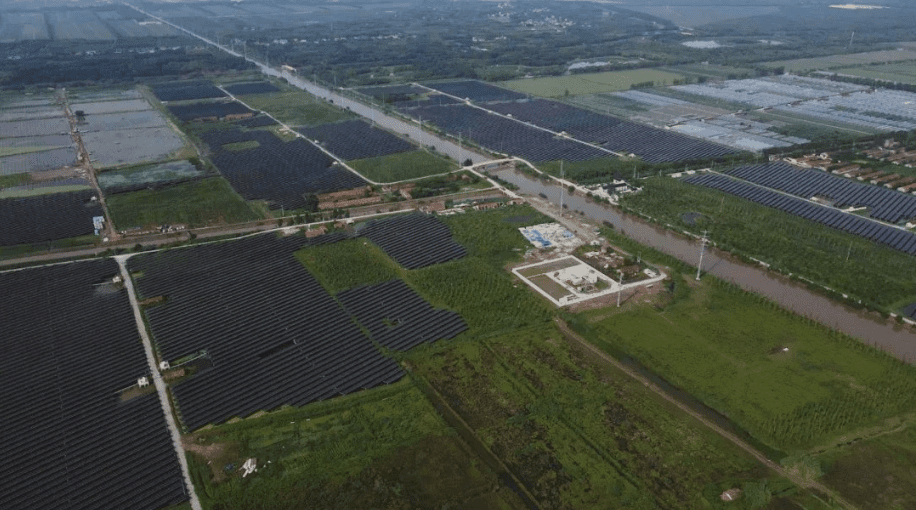 上海市最大集中式光伏項目全容量并網